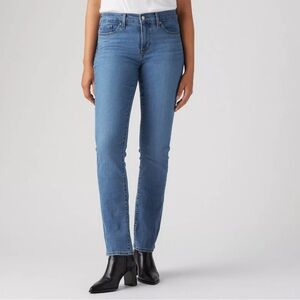 Levi's Women's Straight Leg Blue Jeans New Size 28